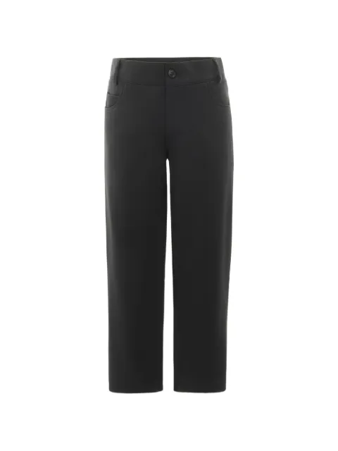 Moustache straight-leg trousers