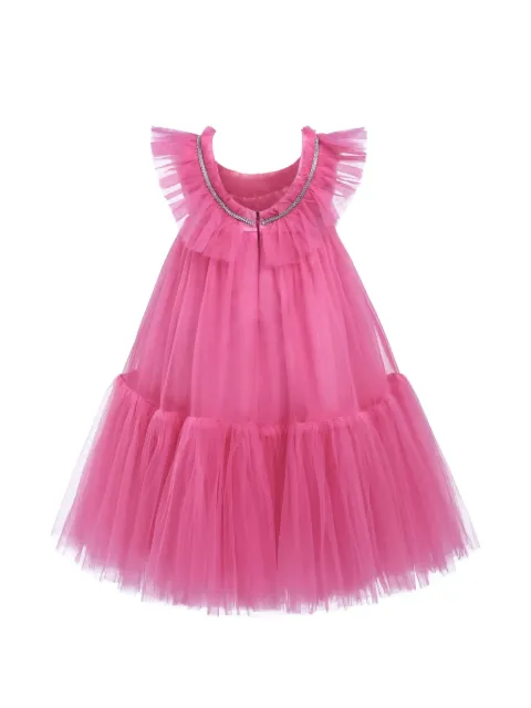 Tulleen ruffled Beckwith dress