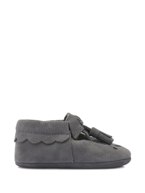 BANBLU perforated tassel-detail pre-walkers