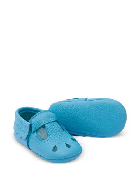 BANBLU zapatos con bordes festoneados
