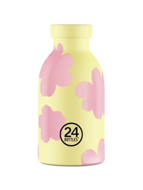 24bottles 330ml Clima flower-print bottle