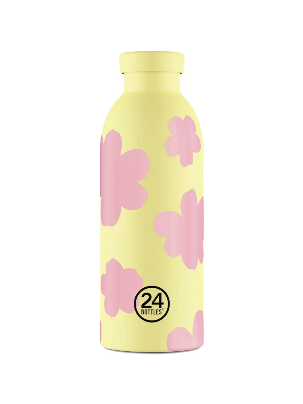 24bottles 500ml Clima floral-print bottle - Giallo