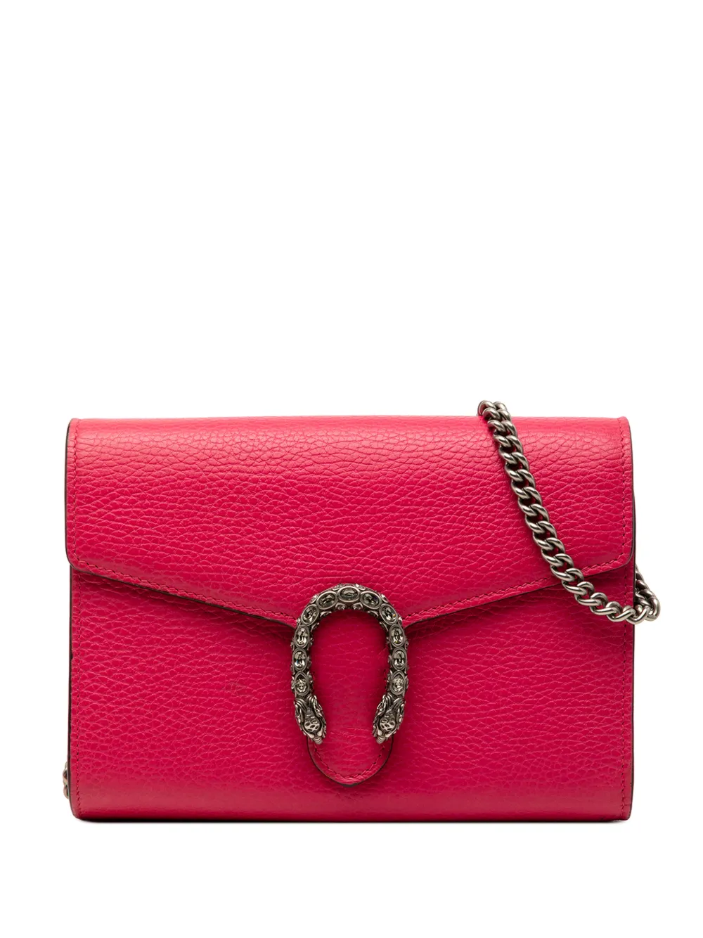 Gucci Pre-Owned 2000-2015 Calfskin Dionysus Wallet on Chain crossbody bag - Rosa