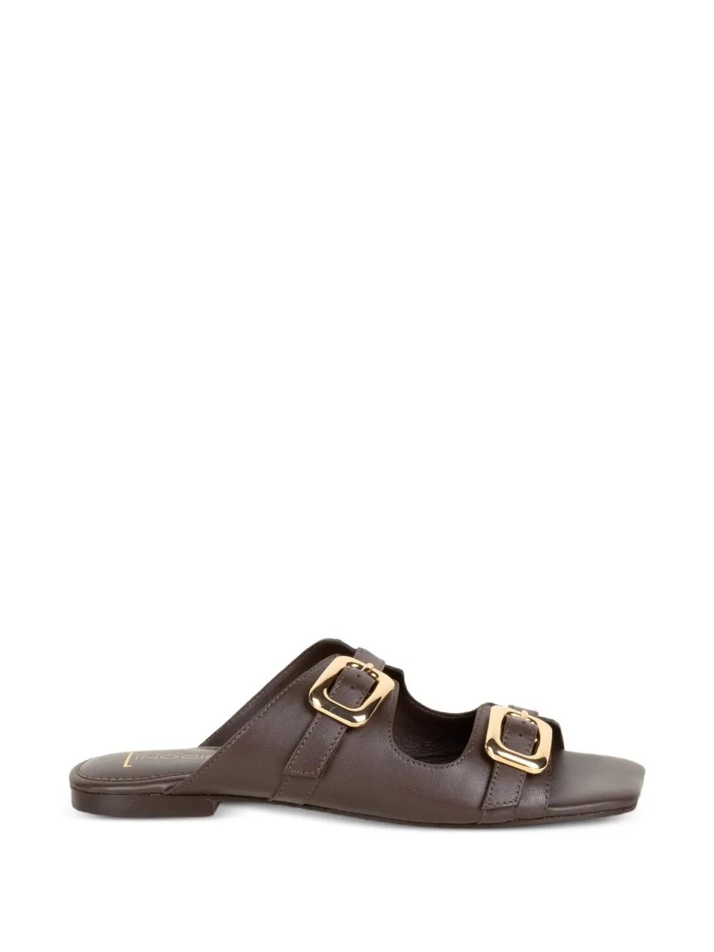 SPAZIO CORRIDONI 1 buckle-fastening leather sandals