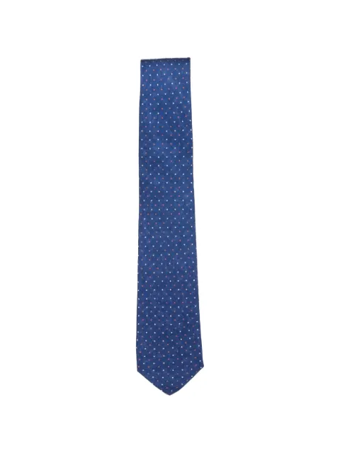 GIERRE MILANO polka-dot silk tie