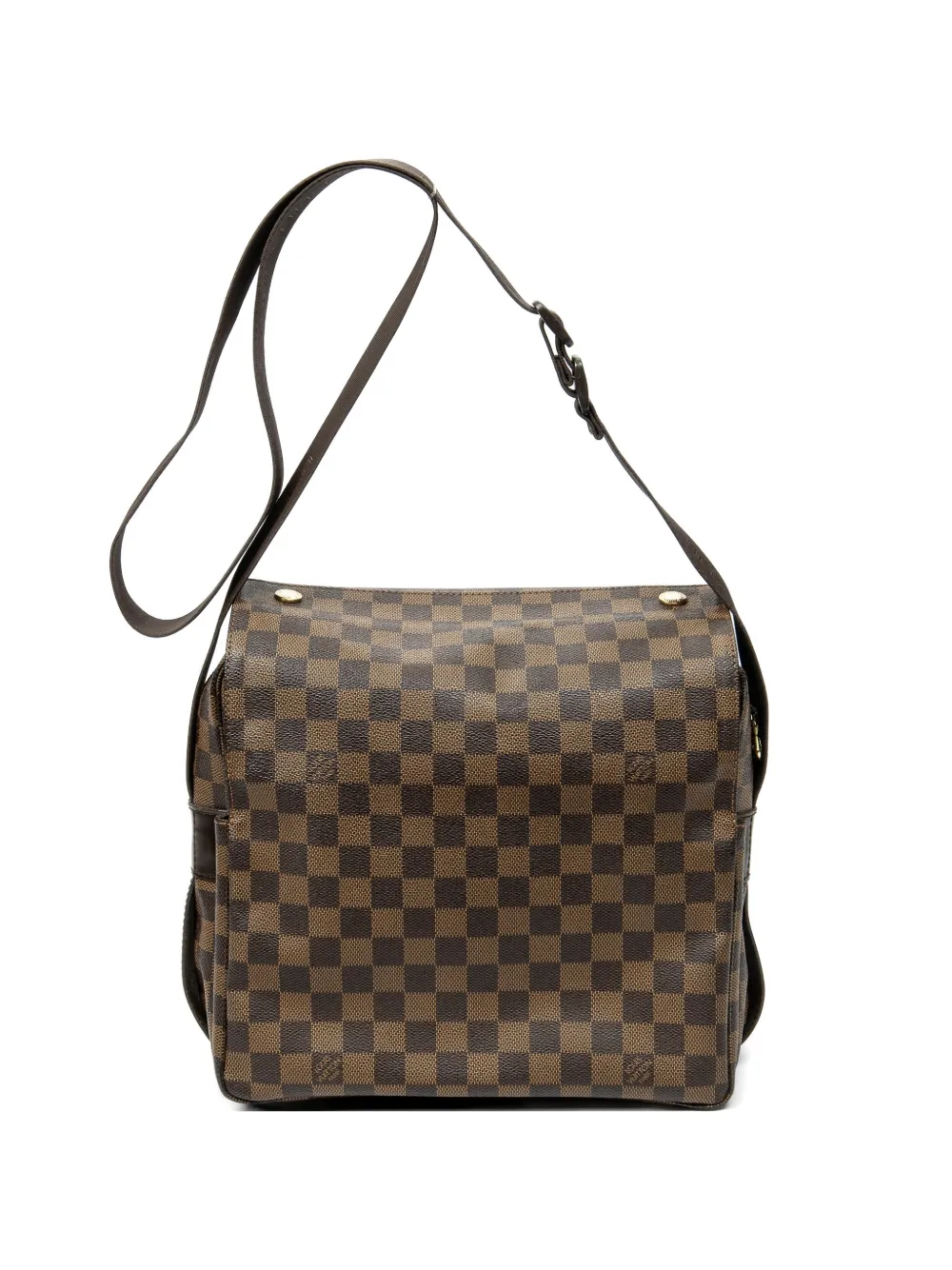 Louis Vuitton Pre-Owned 2008 Damier Ebene Naviglio messenger bag - Marrone