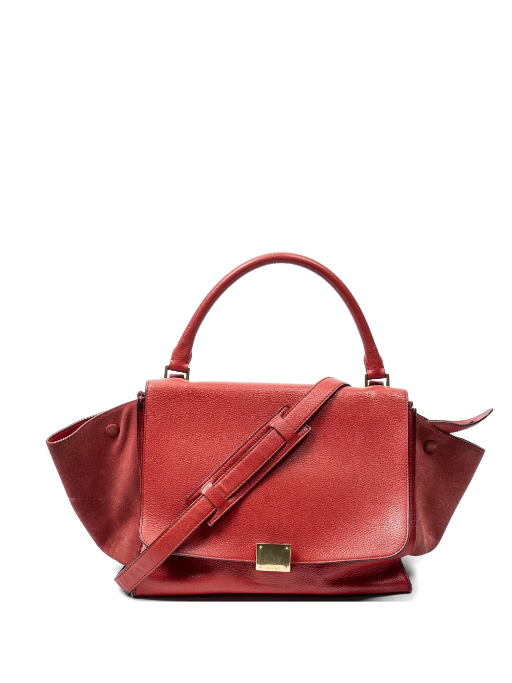 Celine Pre-Owned Trapeze shoulder bag - Rosso