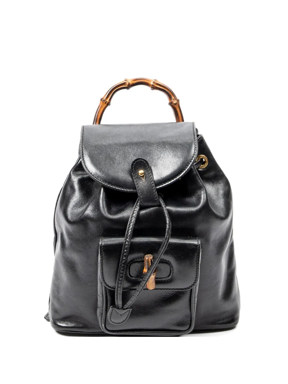 Gucci Pre-Owned mini Bamboo backpack - Schwarz