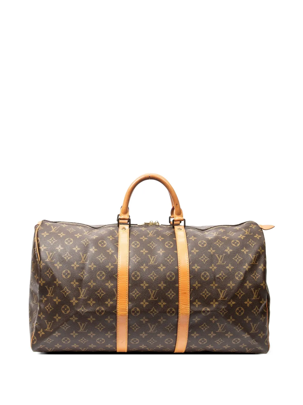 Louis Vuitton Pre-Owned Keepall 55 Monogram holdall bag - Brown
