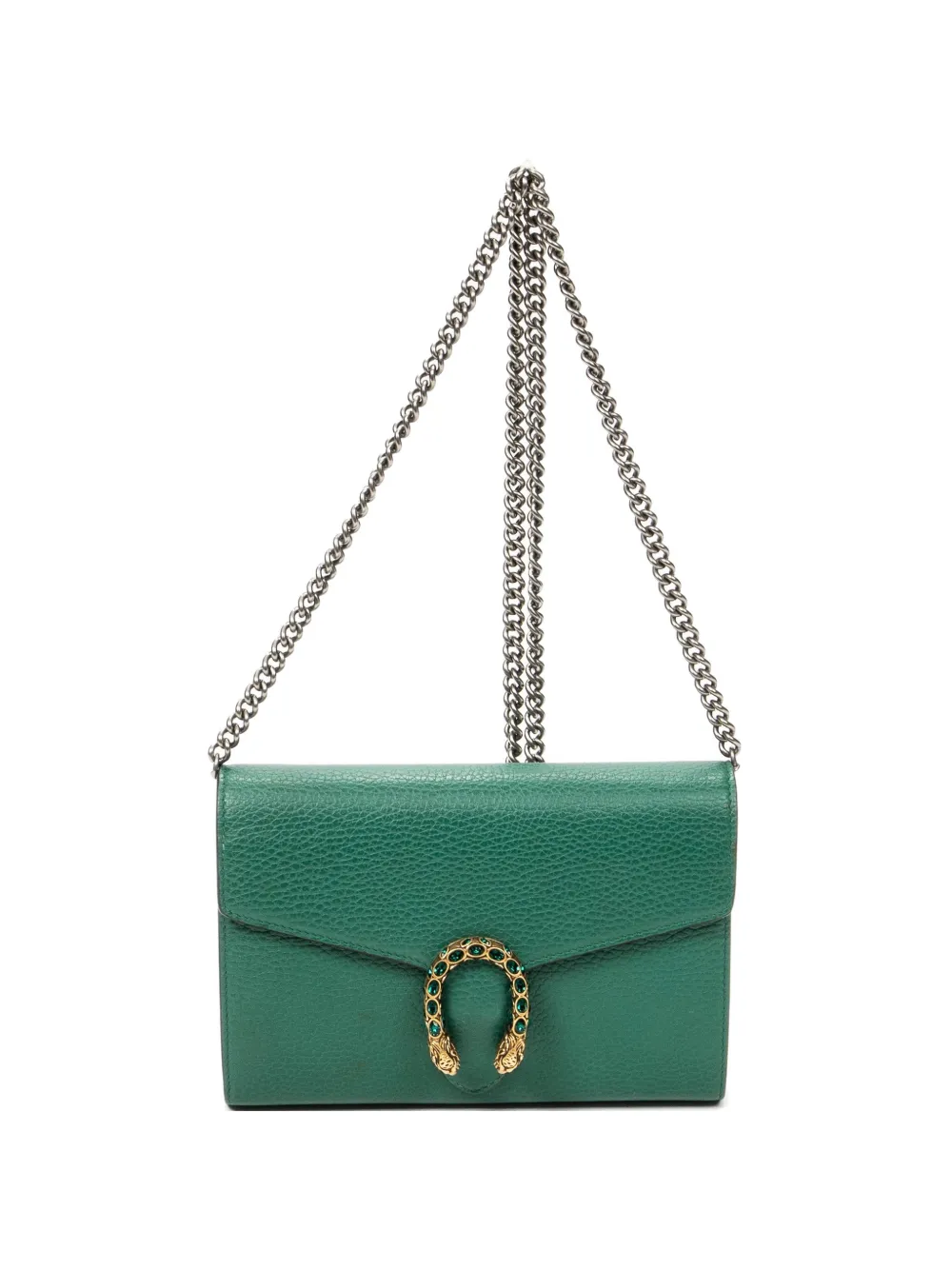 Gucci Pre-Owned Dionysus chain shoulder bag - Verde
