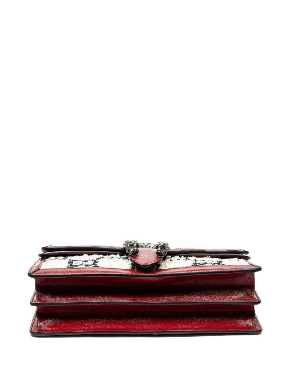 Gucci Pre-owned Small Dionysus Shoulder Bag in White, view 3