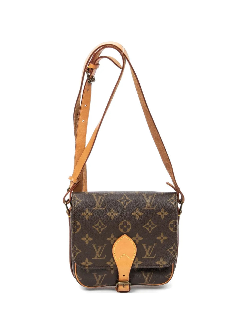 Louis Vuitton Pre-Owned Cartoucherie Monogram shoulder bag - Marrone