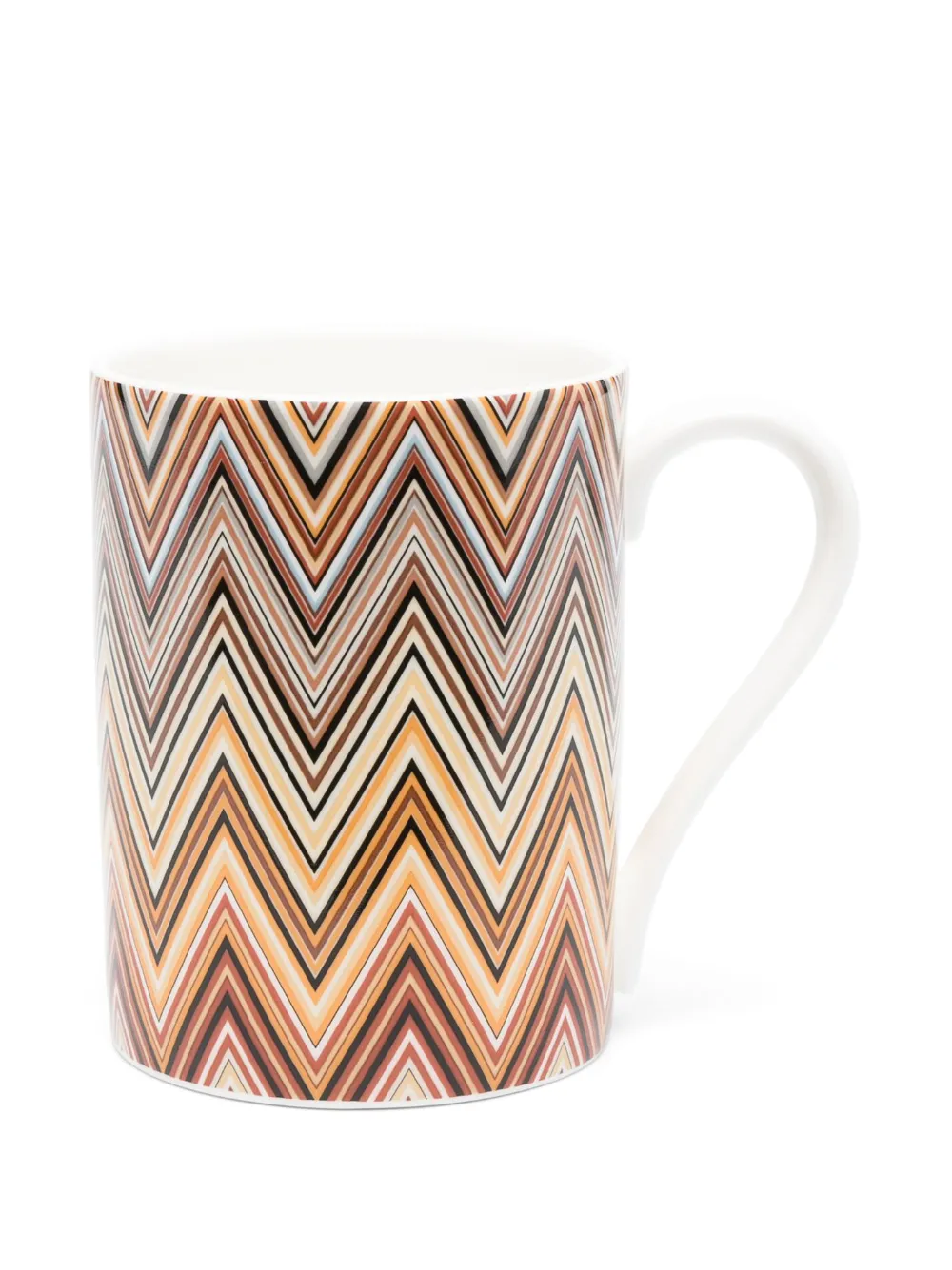 Missoni Home zigzag-print mug - Bianco