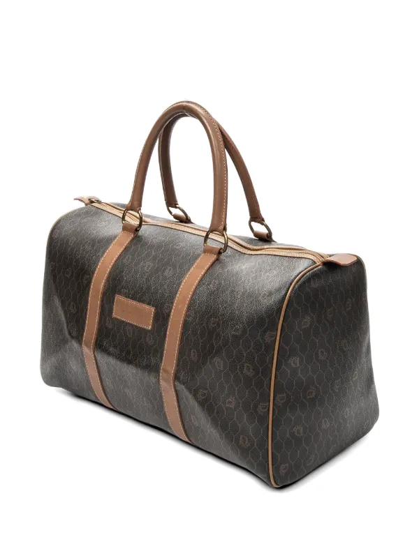 Christian Dior Pre-Owned ハニカムパターン ボストンバッグ