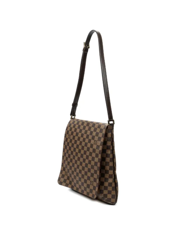 Louis Vuitton Pre-Owned ダミエ エベヌ ミュゼット サルサ ショルダー 