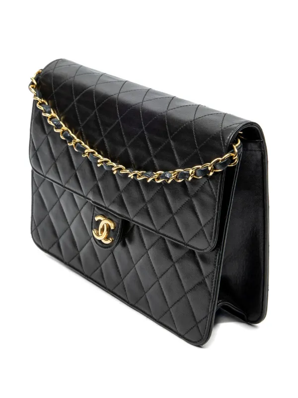 CHANEL Pre-Owned 1997-1999 マトラッセ ココマーク ターンロック
