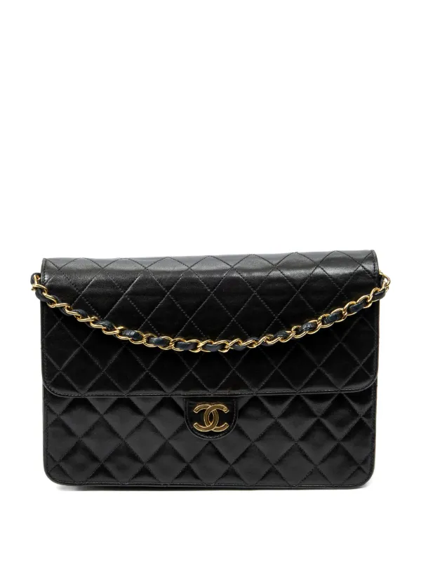 CHANEL マトラッセ チェーンショルダー CHANEL Pre-Owned 1997-1999 マトラッセ ココマーク ターンロック