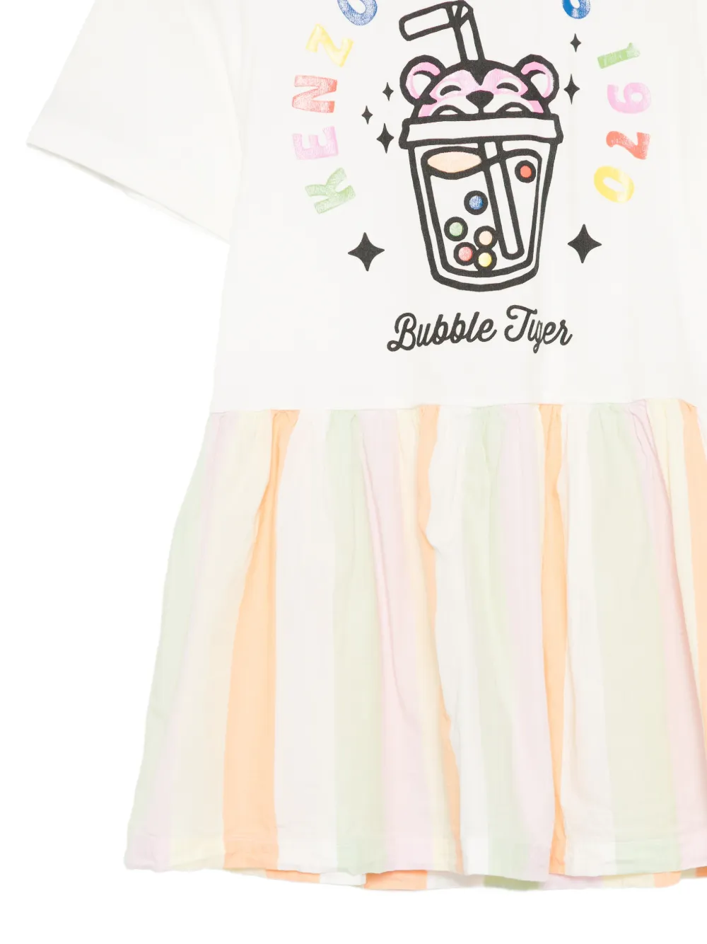 Kenzo Kids Jurk Wit