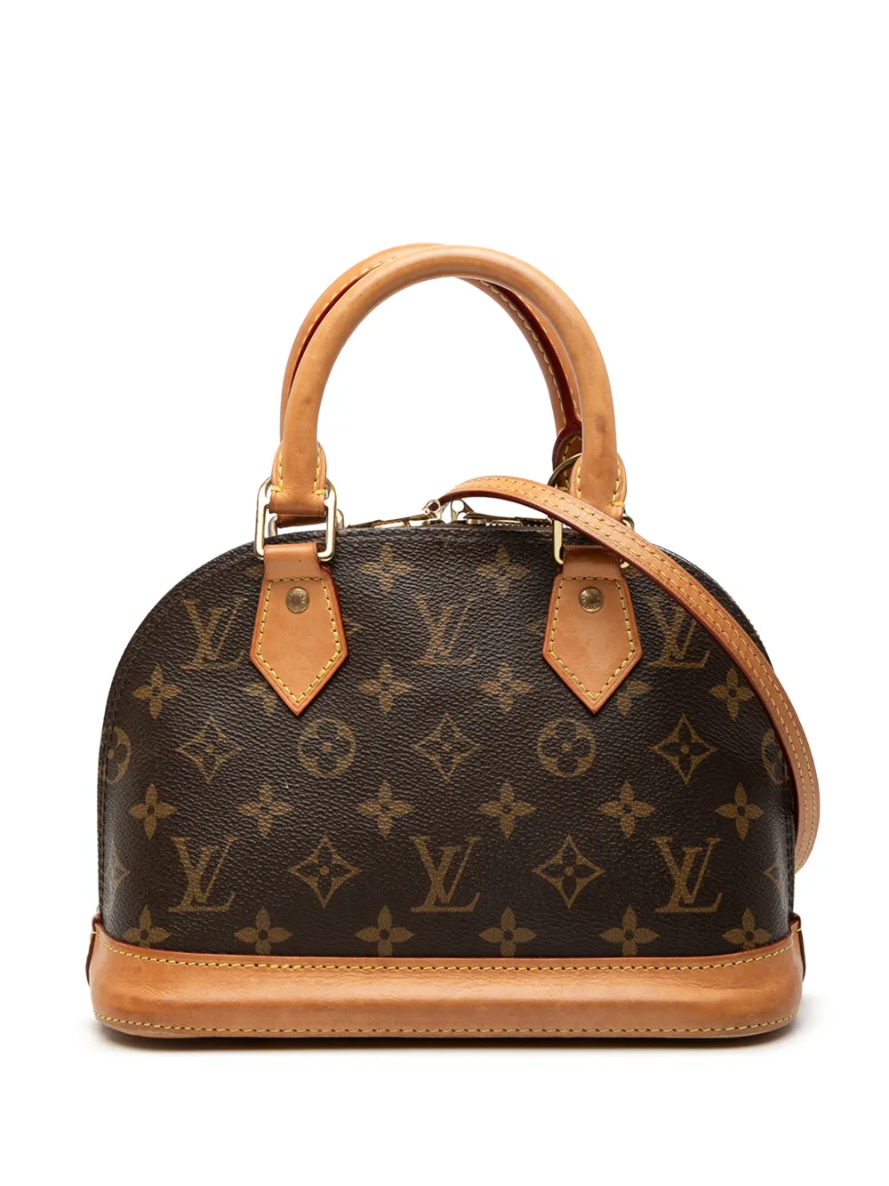 Louis Vuitton Pre-Owned 1990-2026 Monogram Alma BB satchel - Marrone
