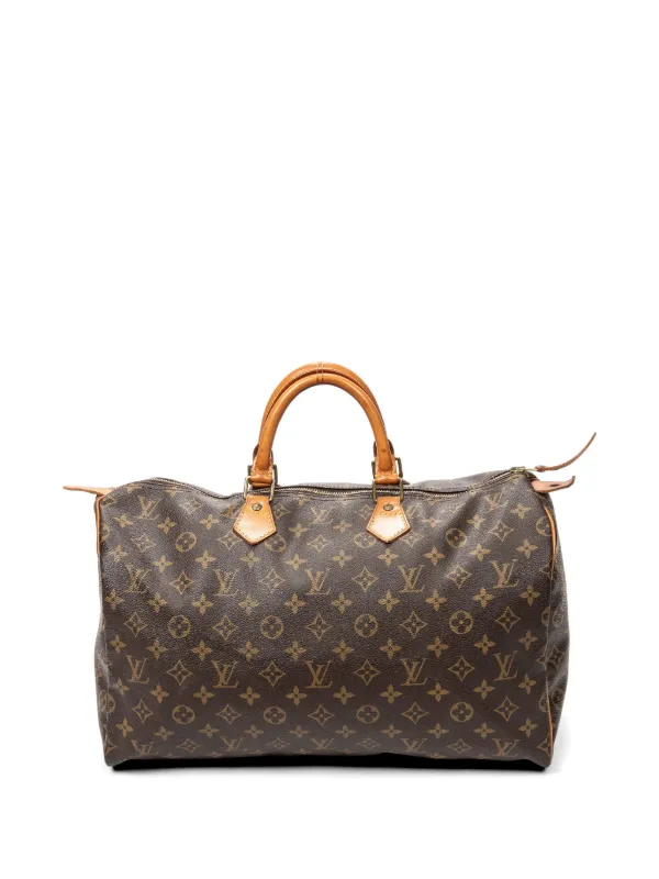 Louis Vuitton Pre-Owned 1996 Monogram Speedy Handbag | Brown