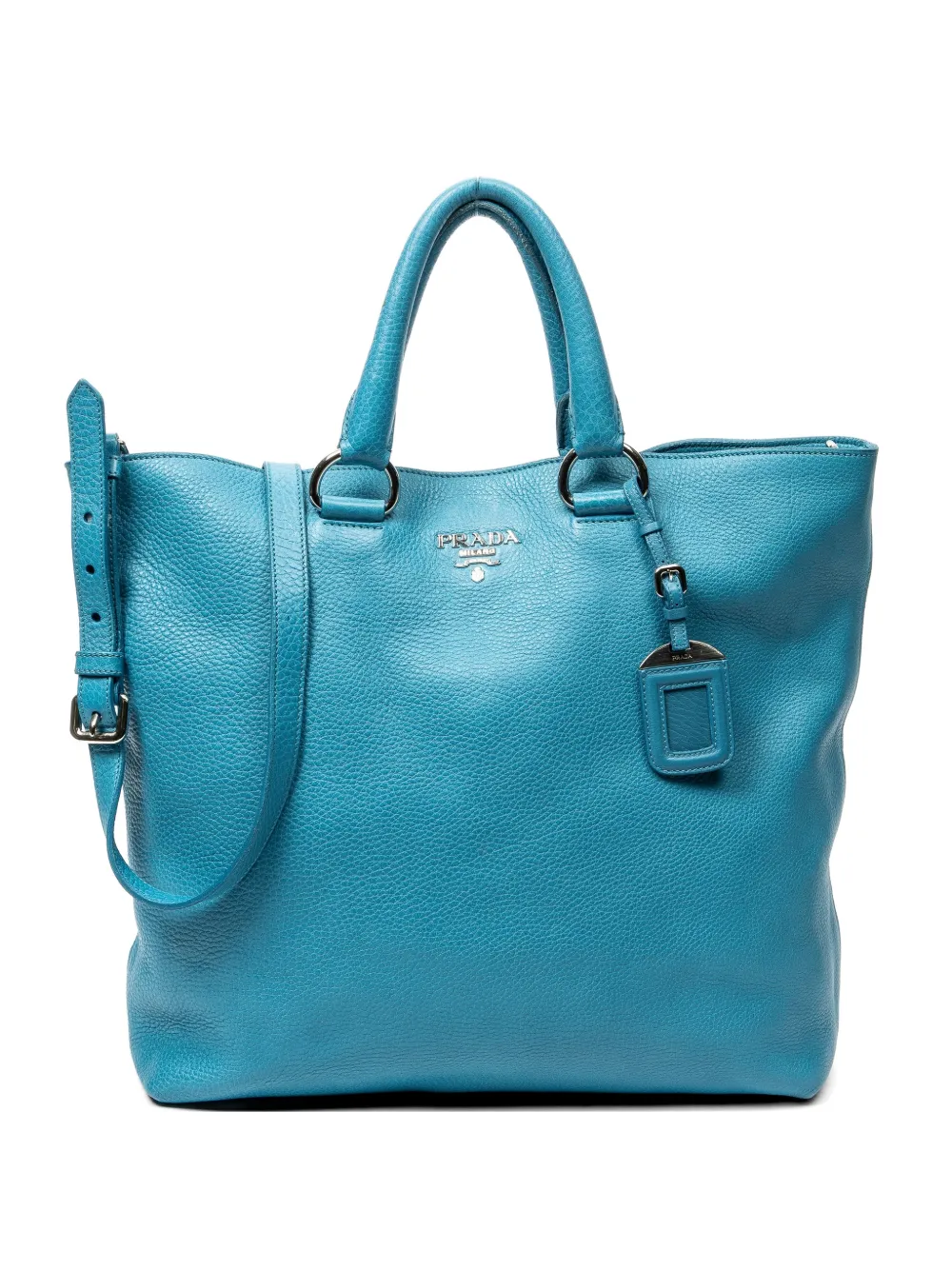 Prada Pre-Owned Vitello Daino tote bag - Blu