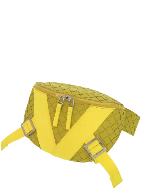 Bottega Veneta Pre-Owned 2012-2026 Nappa Intrecciato Carved Panels belt bag