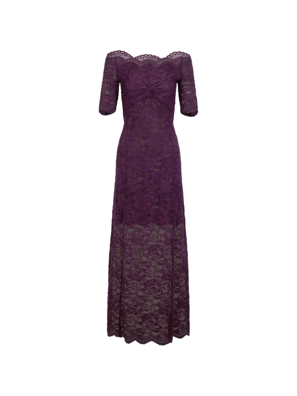 Rabanne layered lace maxi dress - Viola