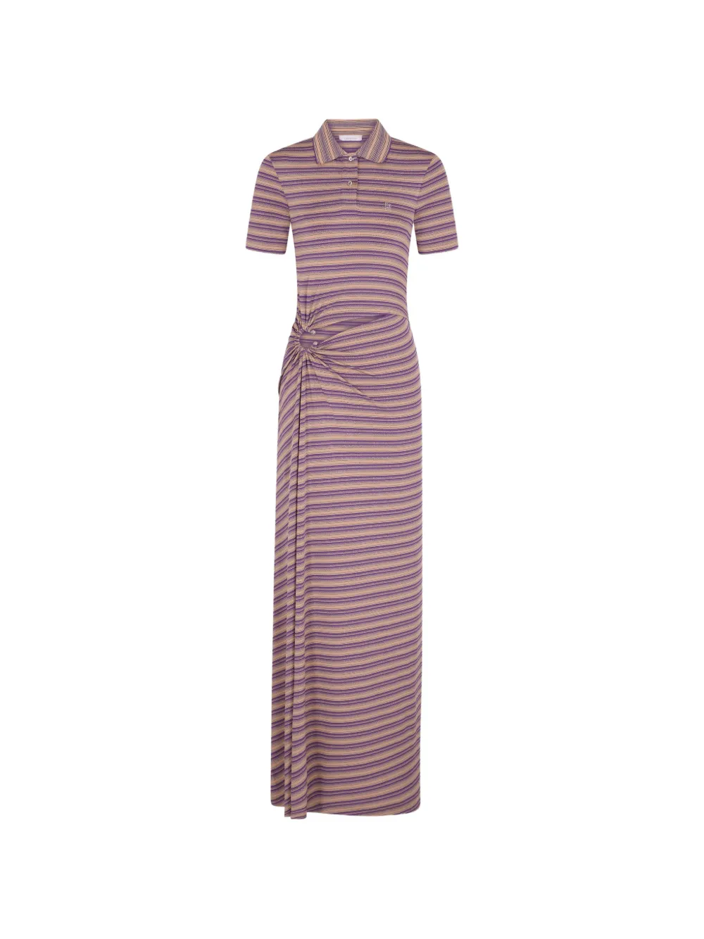 Rabanne piercing-detail maxi dress - Rosa