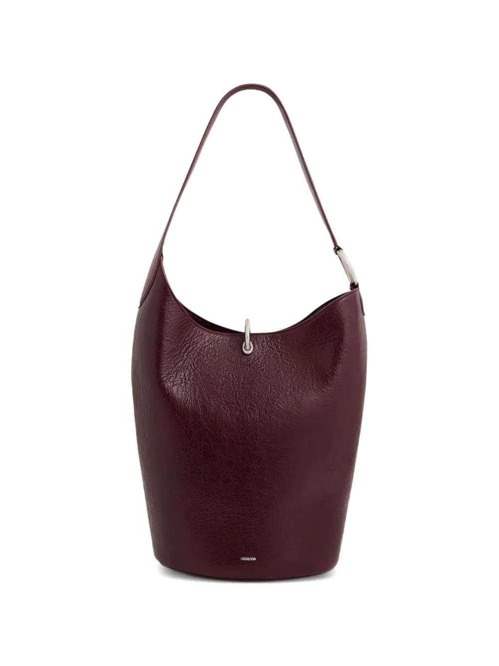 Rabanne sac cabas Ring en cuir - Rouge Rabanne sac cabas Ring en cuir - Rouge