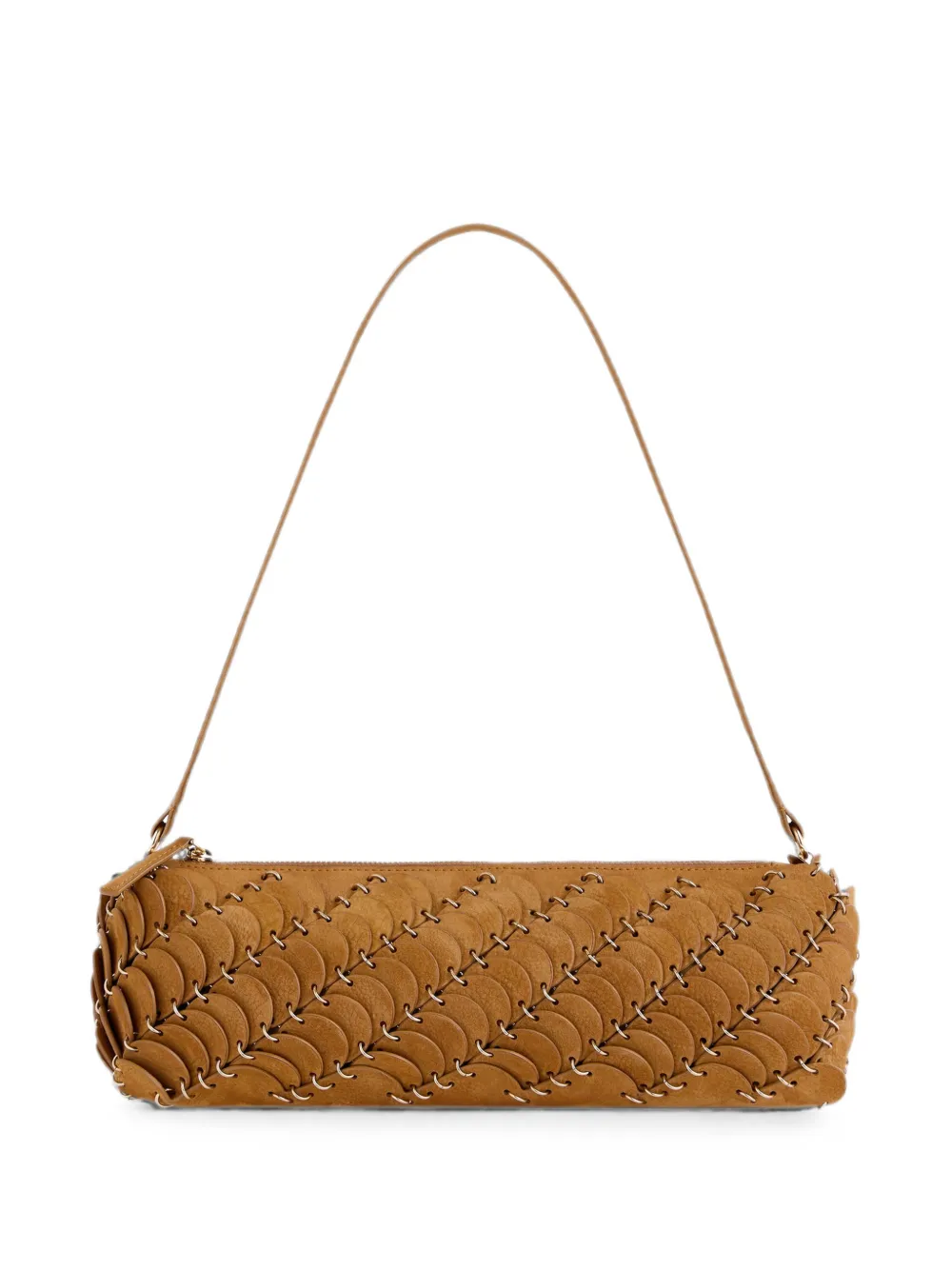 Rabanne Borsa a spalla Paco media - Marrone