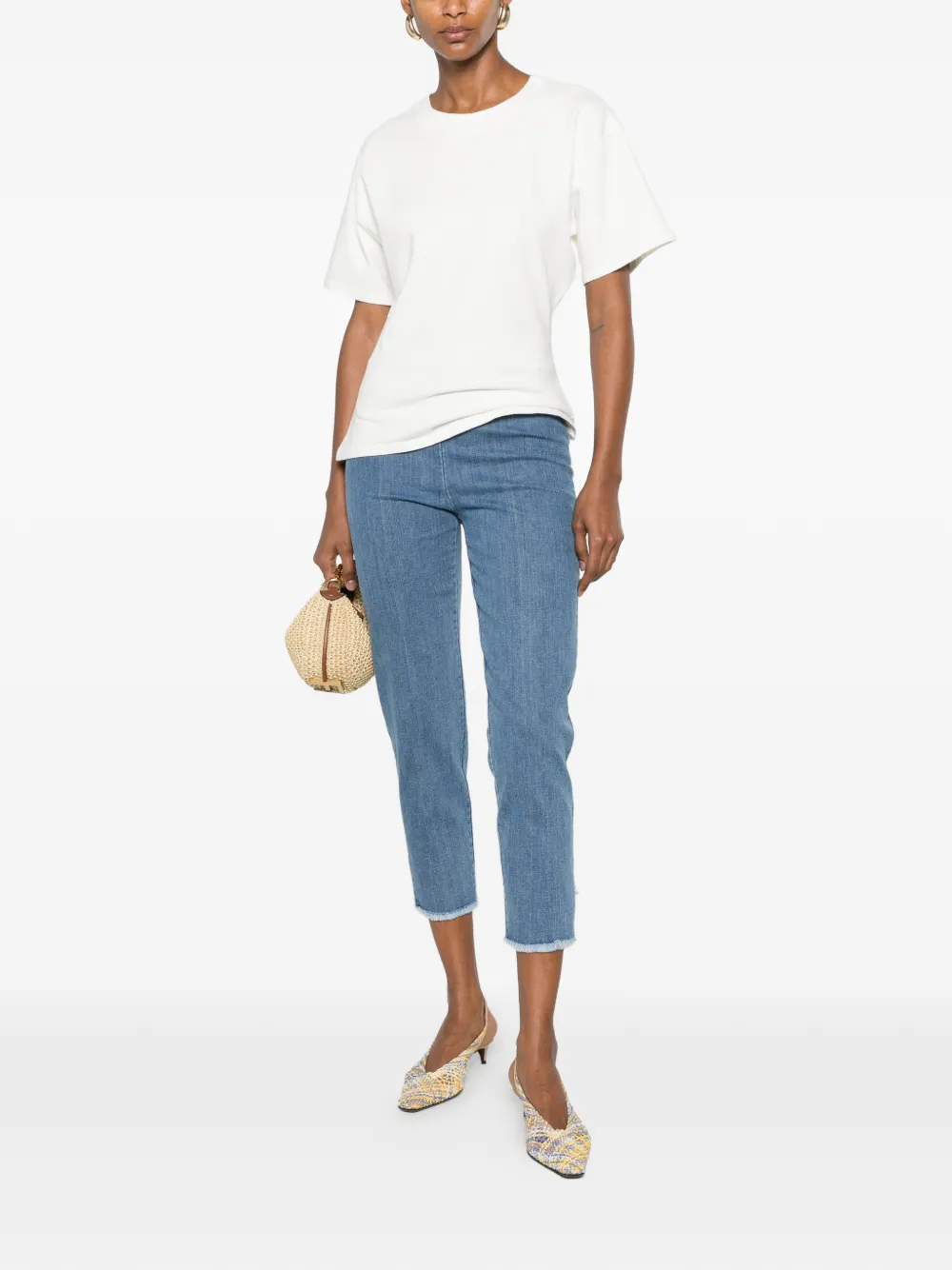  Avenue Montaigne Vaqueros Capri Peggy - Azul 