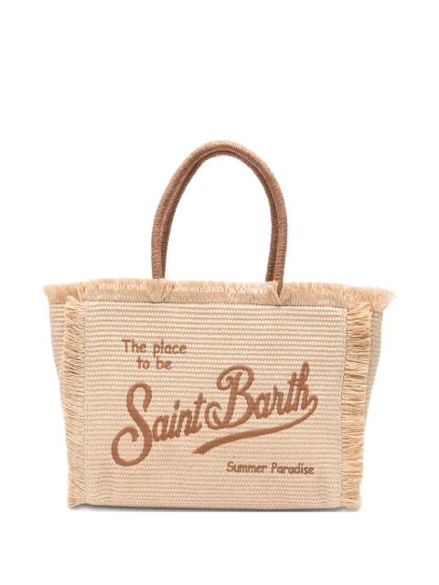 MC2 Saint Barth Vanity fringed tote bag