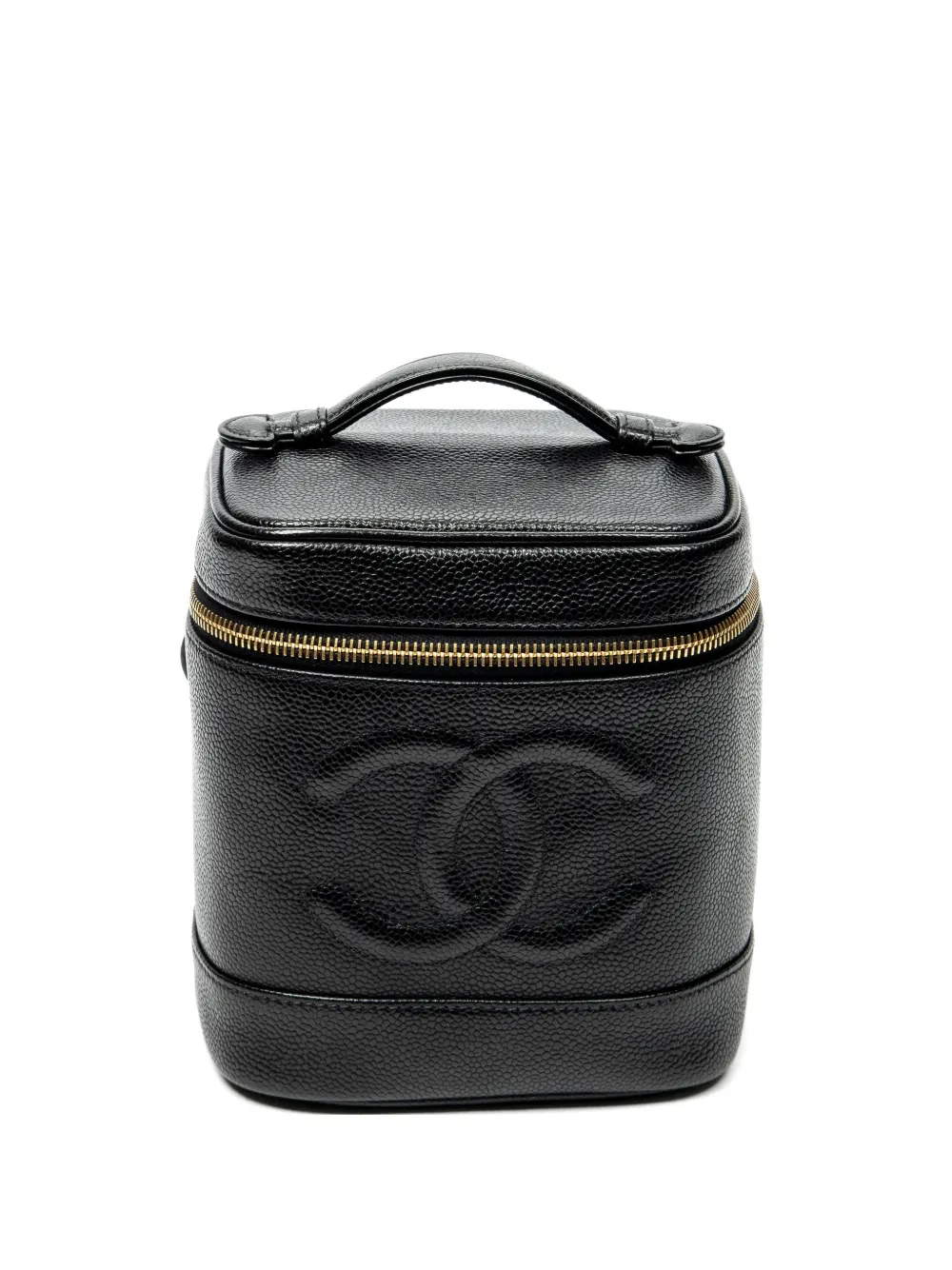 CHANEL Pre-Owned 1997-1999 tall Timeless logo-detail tote bag - Nero