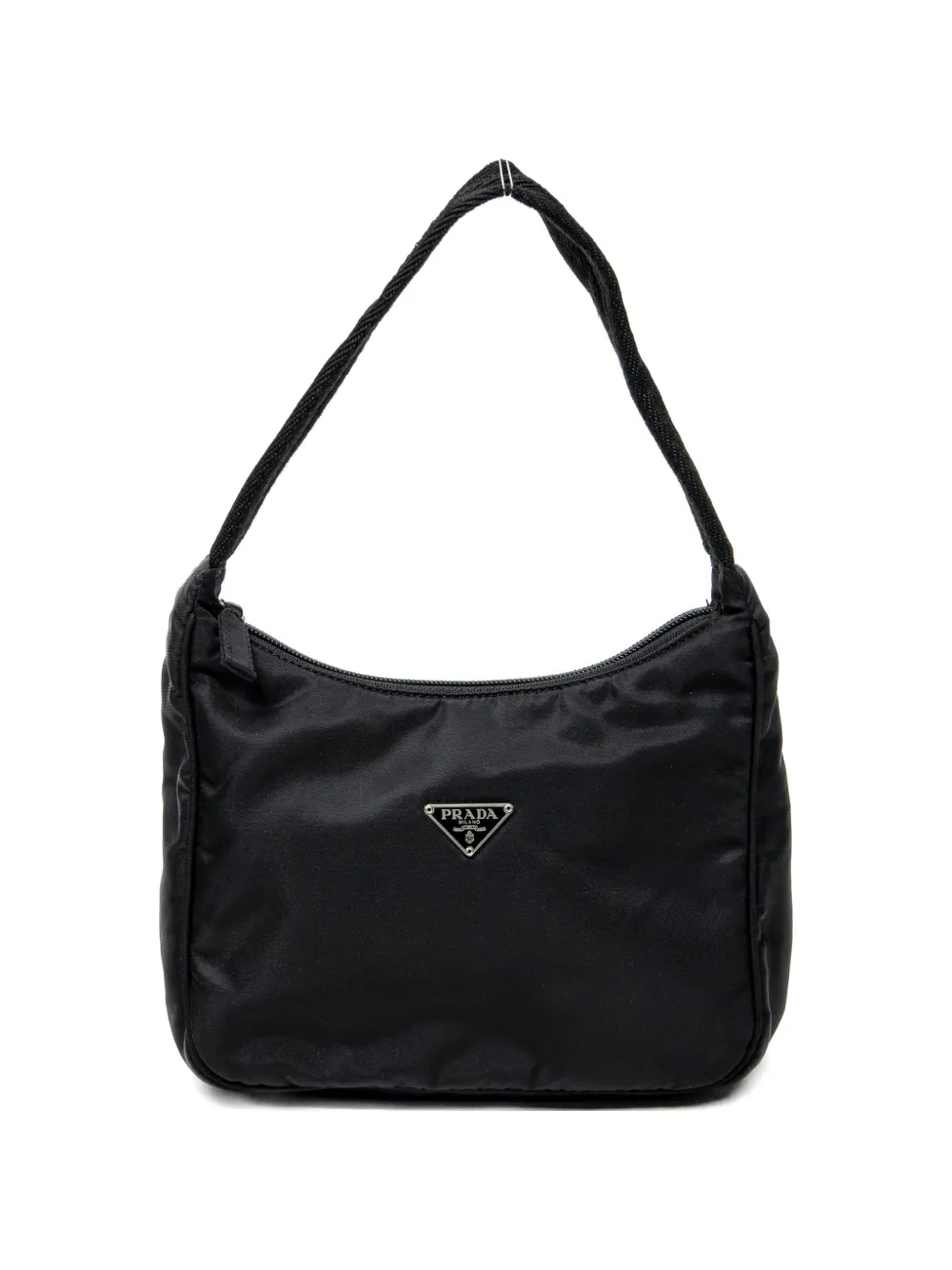 Prada Pre-Owned logo-plaque handbag - Schwarz