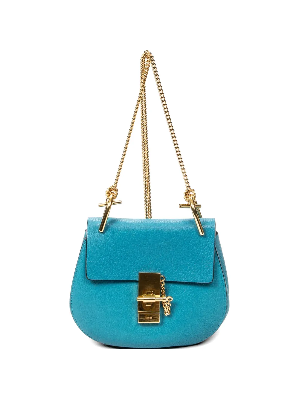 Chloé Pre-Owned mini Drew shoulder bag - Blu
