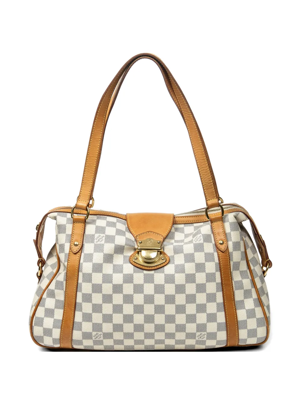Louis Vuitton Pre-Owned 2010 Damier Azur canvas shoulder bag - Toni neutri