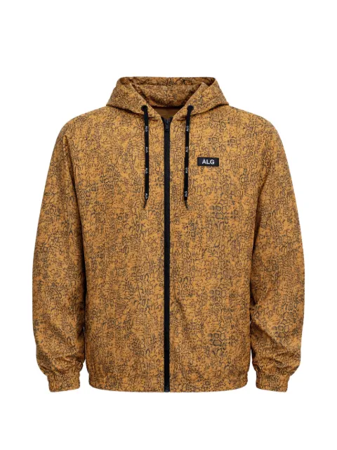 Àlg animal-print hooded jacket