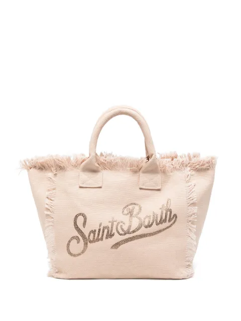 MC2 Saint Barth Saint Barth fringed tote bag