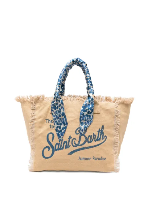 MC2 Saint Barth bolso texturizado con logo