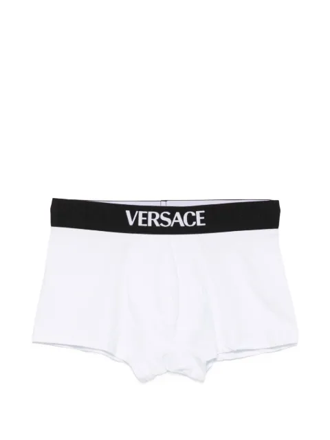 Versace logo-waistband briefs (set of two)