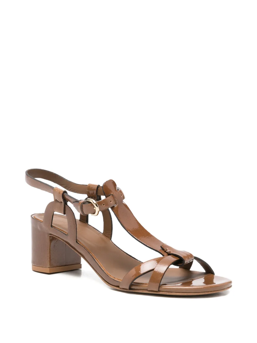 Del Carlo Betty T-bar block-heel sandals Bruin