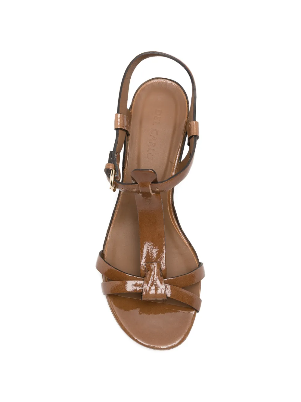 Del Carlo Betty T-bar block-heel sandals Bruin