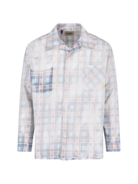 GALLERY DEPT. plaid-print long-sleeve shirt