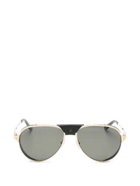 Cartier Eyewear lunettes de soleil Santos De Cartier à monture pilote
