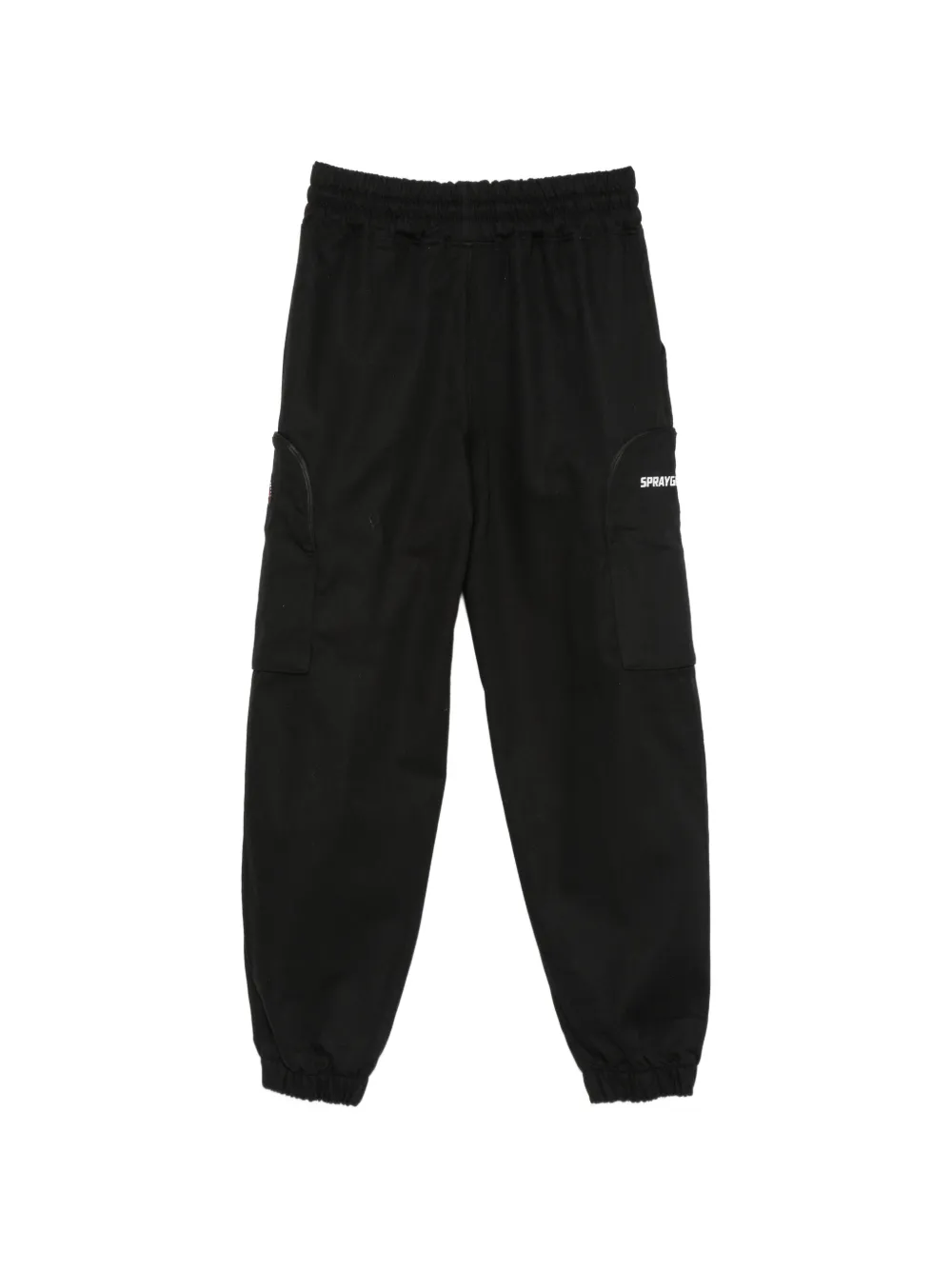 Sprayground Cargo broek met logodetail Zwart