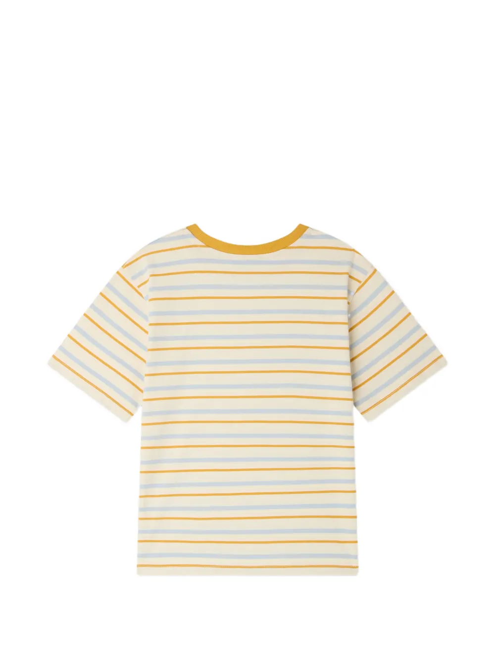 Bonpoint Marcel gestreept T-shirt Geel