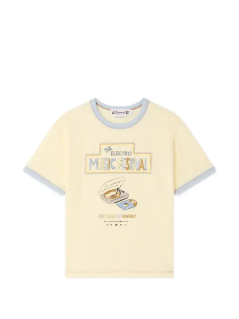 Bonpoint Akiva graphic-print ringer T-shirt