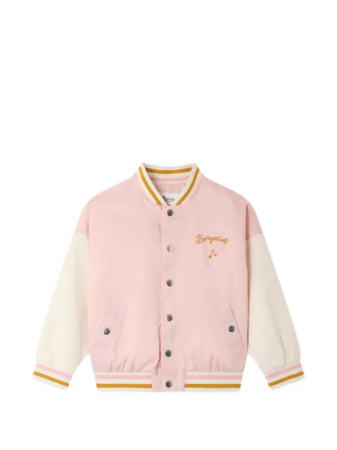 Bonpoint embroidered varsity jacket