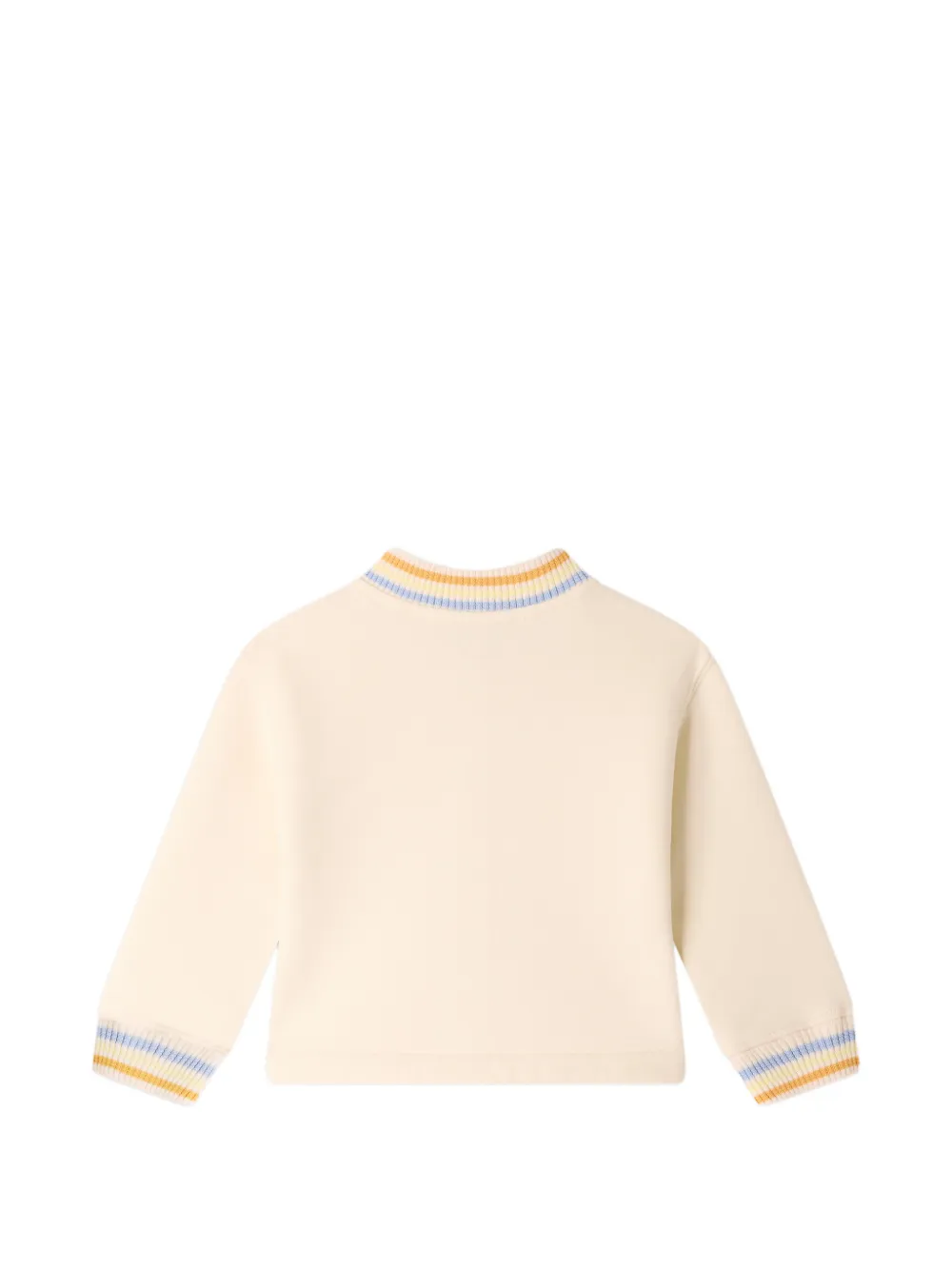 Bonpoint Jack met logo-patch en gestreepte afwerking Beige