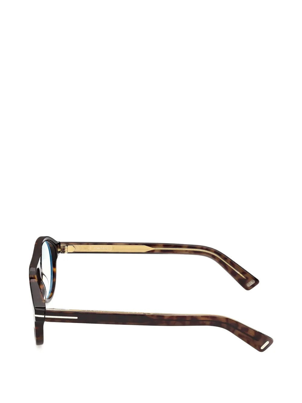 TOM FORD Eyewear Bril met piloten montuur Bruin